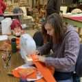 learn to sew at The Curious Forge beginner's class