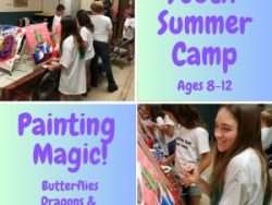 youth summer camp painting class