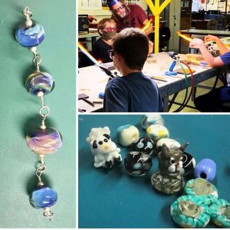 Lampworking Glass Beads Youth Summer Camp Art Class