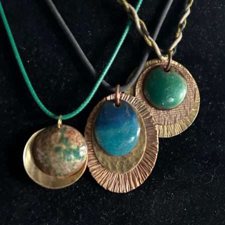 mingle and make jewelry class learn to enamel a jewelry pendant