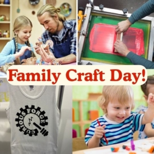 enjoy a day of crafting with your family at The Curious Forge