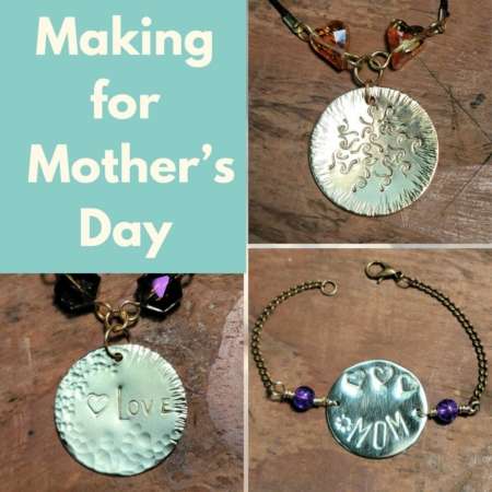 making for mother's day jewelry workshop class for teens and adults