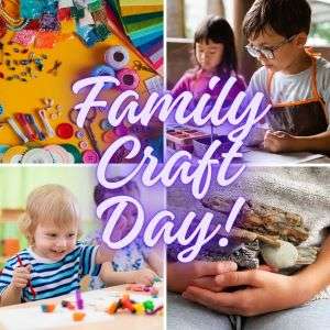 family craft day arts and craft class for children