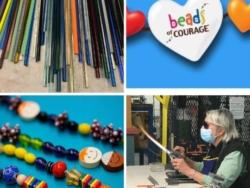 members hands on skillshre flameworking beads