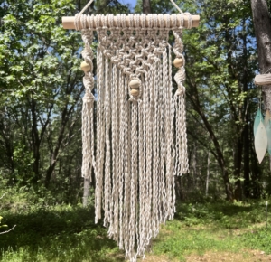 macrame wall hanging. learn the art of macrame and make your own wall hanging in this beginner friendly class