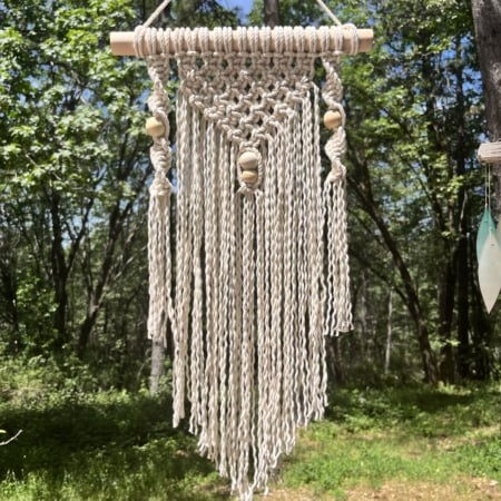 macrame wall hanging. learn the art of macrame and make your own wall hanging in this beginner friendly class