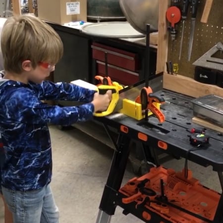 Woodshop Workshop for Youth afterschool class