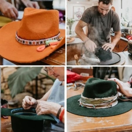 Discover the art of hat-making and craft your own custom hat in this beginner milliner’s class.